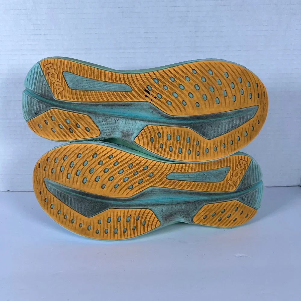 Hoka Mach 6 Running Shoes Mens 8.5 Dusk Teal‎ Glass Blue Green 1147790 DDW